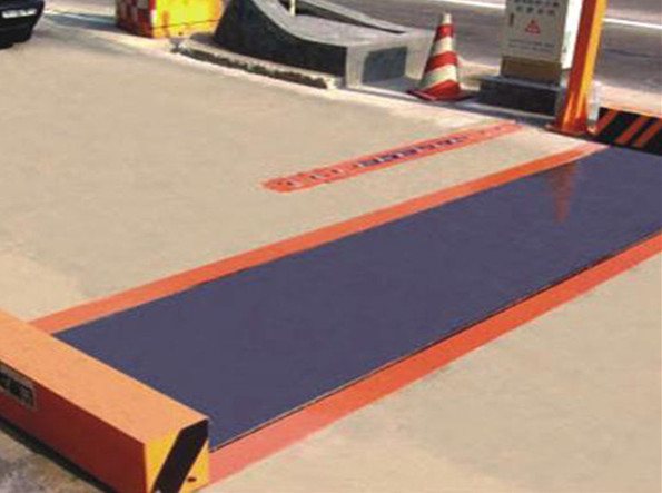 帥華電子軸重秤公路使用現場圖